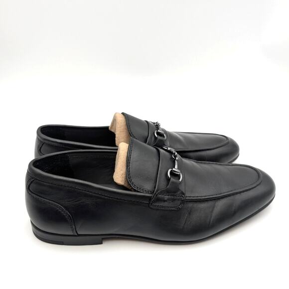 Nordstrom Cooper Bit Loafer Shoes Slip-On Men's Black Size US11M EU44 - Picture 3 of 11